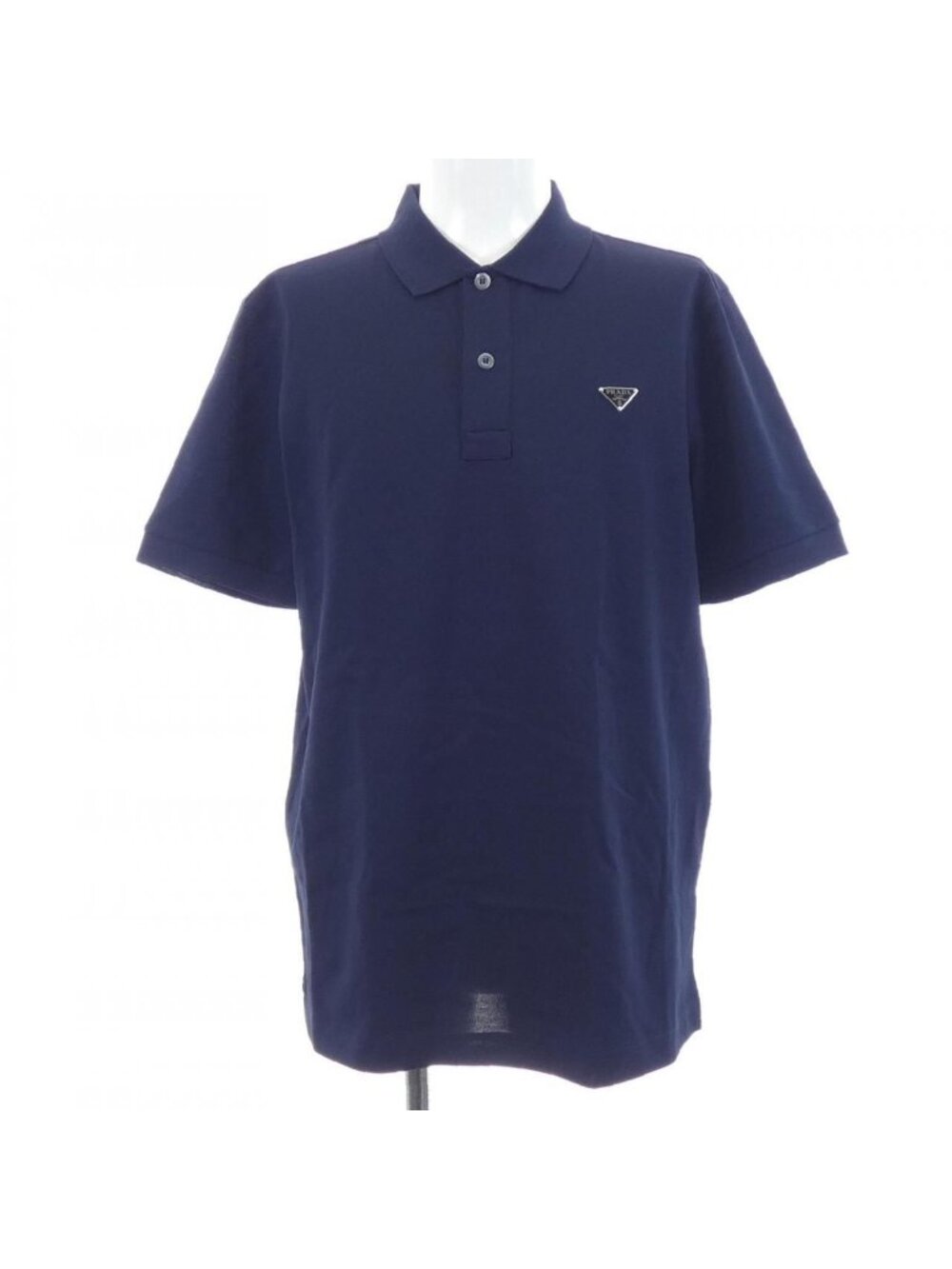 Prada Triangle Logo Polo